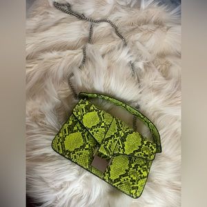 snakeskin bag